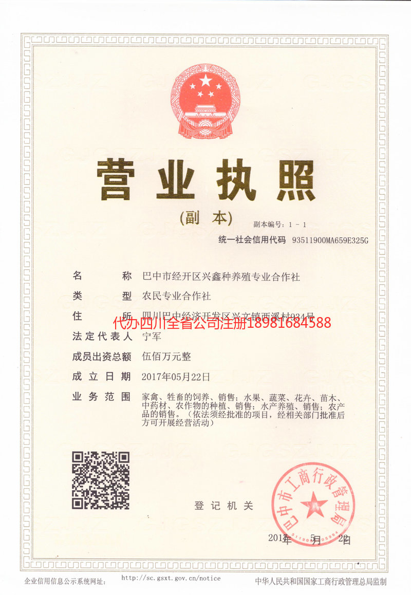 泰兴泰兴兴鑫种养殖专业合作社